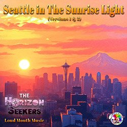 Seattle in The Sunrise Light